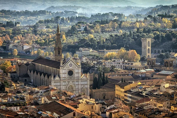 Vista aerea di firenze, italia — Foto Stock