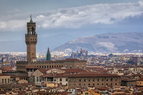 공중에서 본 부 렌스 , italy — 스톡 사진