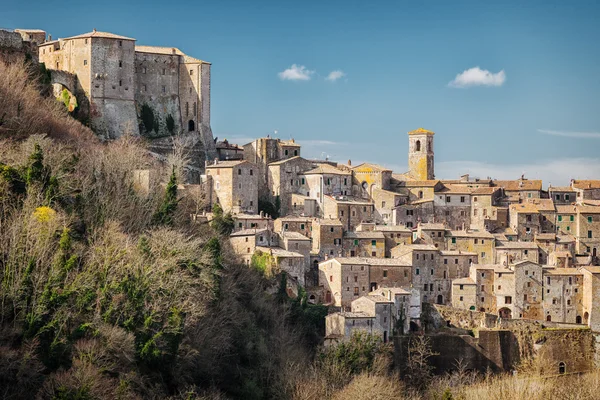 Pitigliano. Grosseto, İtalya'nın ili tarihi kent