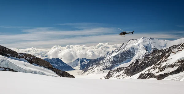 Görünüm Eiger, Monchi ve Jungfrau massif, İsviçre Alpleri'nde, İsviçre, Europe