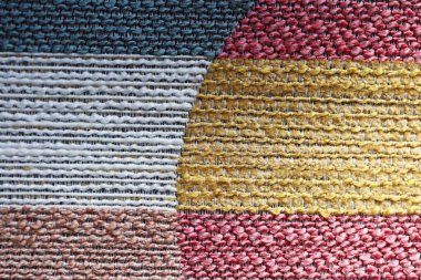 Dokulu Döşeme Kumaşının Yakın Görüntüsü