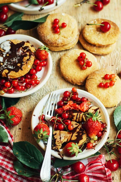 Obtener la receta de un delicioso vegano y sin azúcar procesado — Foto de Stock