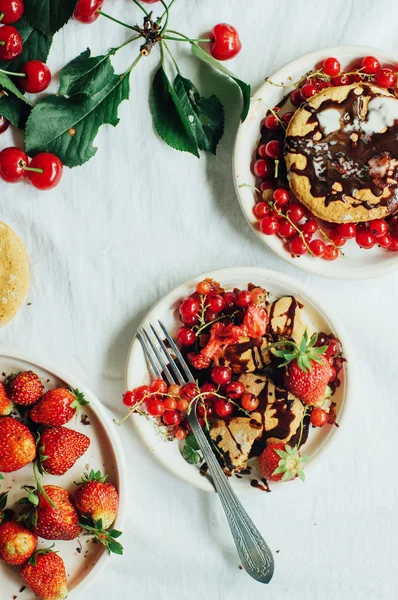 Obtener la receta de un delicioso vegano y sin azúcar procesado — Foto de Stock