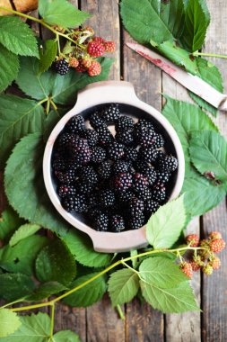  taze pişmiş berry pie. Böğürtlen pasta bir dilim eksik.
