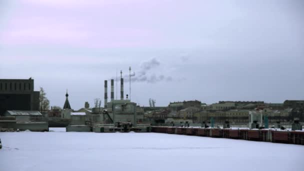 Saint-Petersburg fabrika — Stok video