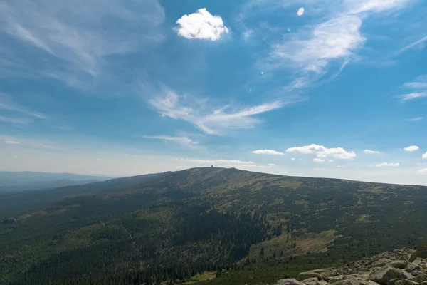 Szlaku górskim w Karkonoszach — Zdjęcie stockowe