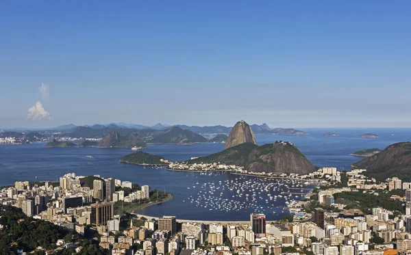 Sugar Loaf berg overdag, Rio de Janeiro, Brazilië. — Stockfoto