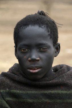 Masai genç savaşçı