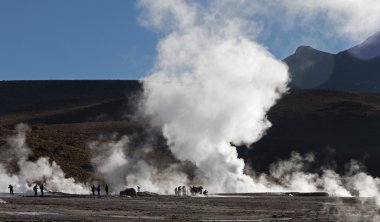 Geysers del Tatio, Şili Andes Atacama, Chile