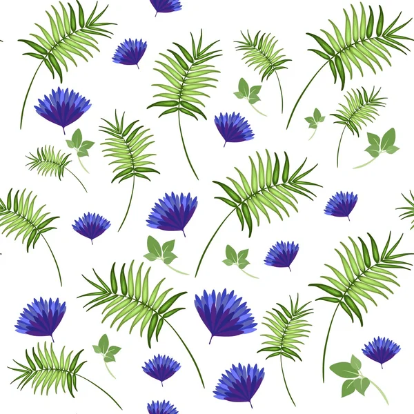 Çiçek vektör deseni