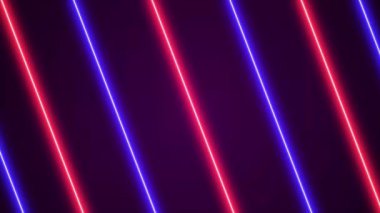 Renkli Neon Gradyan Taşıyıcı Işıklar