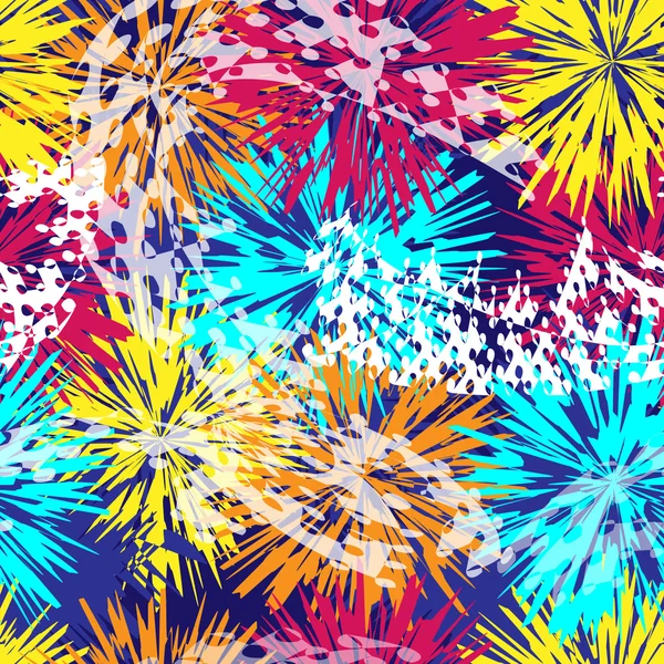 Renkli psychedelic satırlarının seamless modeli