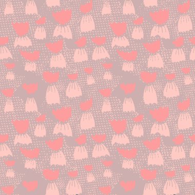 Yaratıcı tasarımın için elle çizilmiş soyut elementlerle kusursuz soyut arkaplan