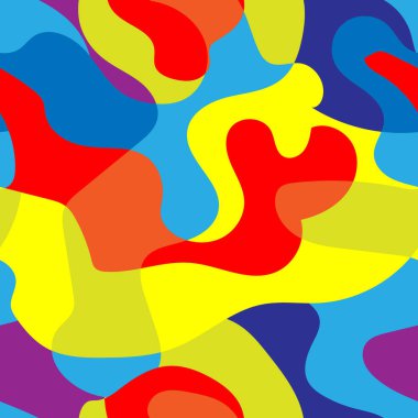 El çizimi dalga şekilleriyle soyut, pürüzsüz arkaplan