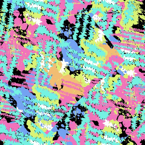 Noktalı, grunge noktalı ve kaotik elementli kirli, soyut, pürüzsüz desen