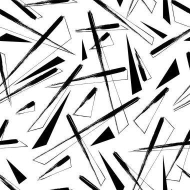  Grunge kaotik üçgenleriyle kusursuz arkaplan