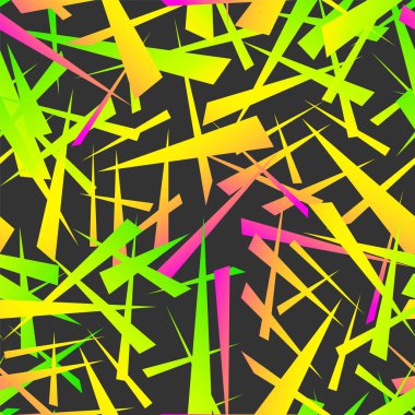  Kaotik üçgen geometri gradyan elementleri ile kusursuz soyut kentsel desen 