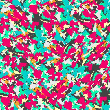  Askeri stilde kusursuz soyut kentsel renk vektör deseni