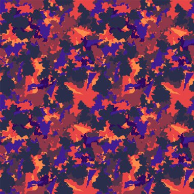  Askeri stilde kusursuz soyut kentsel renk vektör deseni