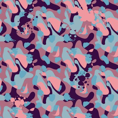  Dalga vektör şekilli kusursuz soyut desen 