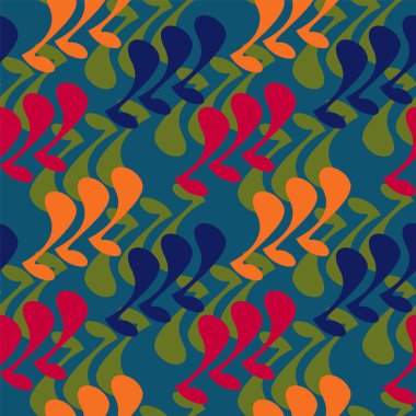  Vektör tekrarlayan elementlerle kusursuz desen