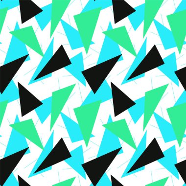  Kaotik üçgen şekilli kusursuz şehir deseni