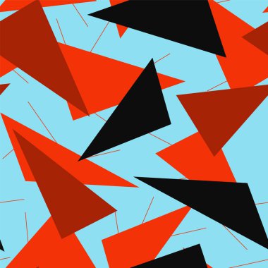  Kaotik üçgen şekilli kusursuz şehir deseni