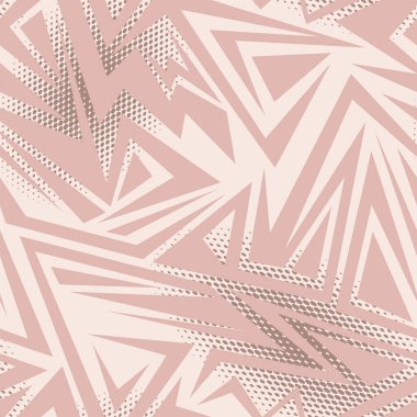 Kavisli geometri elemanları ve noktalarıyla soyut kentsel şablon