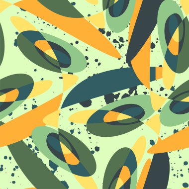 Kusursuz olağandışı soyut renk vektör deseni 