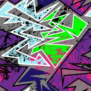 Kavisli geometri elementleri ile kusursuz soyut kentsel desen