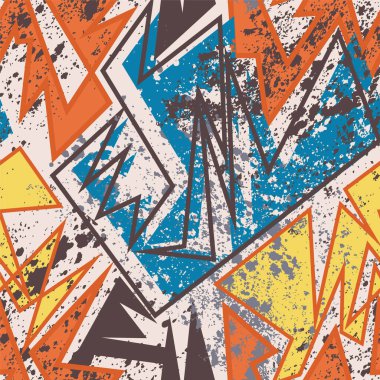 Kavisli geometri elementleri ile kusursuz soyut kentsel desen