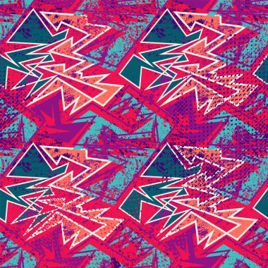 Kavisli geometri elementleri ile kusursuz soyut kentsel desen