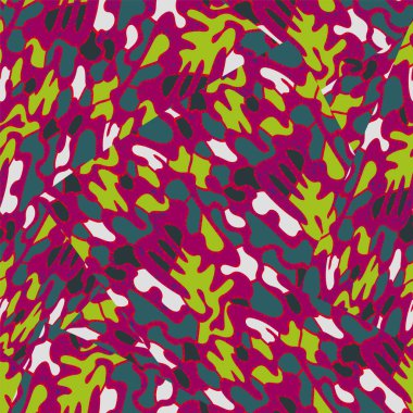  Soyut şekilli kusursuz renkli desenler