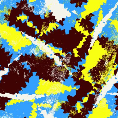 İzler, doku ve tekstil için eşsiz, kusursuz, soyut renkli desen