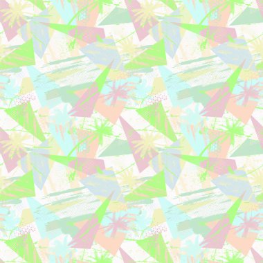  Tropikal geometri, kaotik avuç içleri ve üçgen elementlerle kusursuz desen.