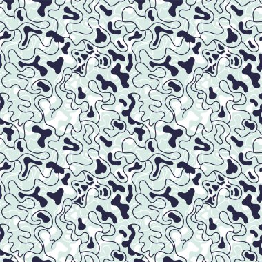  Kusursuz soyut sanat eseri dalga şekilleri ve çizgileri var.