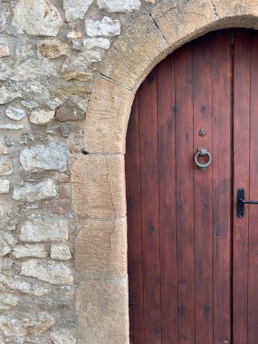 Ege Sokak Güzeli, Eski Veritabanının Çiçek Adlı Taş Evleri. Yüksek kalite fotoğraf