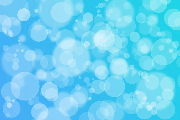 Decorative Festive Blue Background Bokeh Soft Focus — Stock Photo, Image