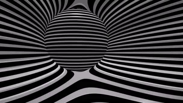 Le cercle au centre de l'espace convergentAnneaux suivis. mouvement pour se développer 