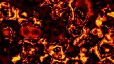 Renkler, rastgele noktalar karışımı tersine çevrilir. Siyah ve kırmızı plazma magma.