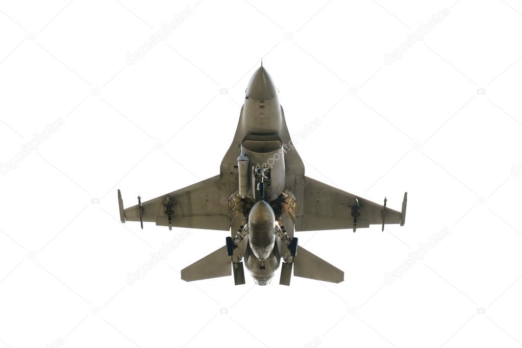 Under view F-16