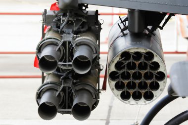 Arka görünümü roketatar