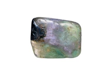 Beyaz zemin üzerinde Doğal Cordierite mücevheri