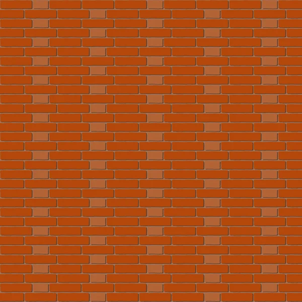 Kırmızı brickwall arka plan - vektör çizim. Sussex bond.
