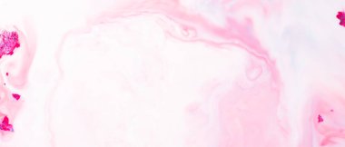 Sıvı Sanat. Pembe soyut doku. Sıvı mermer deseni. Soyut mürekkep tasarımı şablonu karışık doku arkaplanı