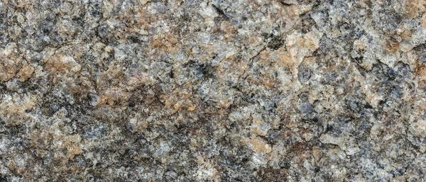 岩石表面的结构 花岗岩质感为自然背景 天然灰色花岗岩 有颗粒状花纹 — 图库照片