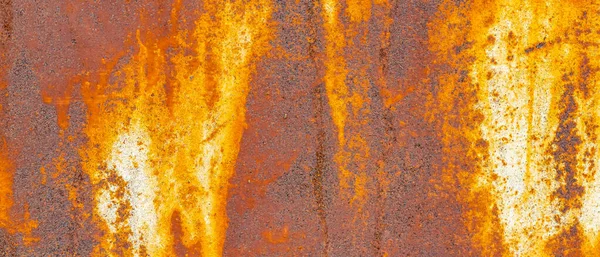 Rusty Metal Texture Background Peeling Paint Rusty Old Metal Metal — Stock Photo, Image