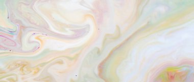 Sıvı sanat dokusu. Soyut karıştırıcı boya efektli bir arka plan. Soyut çok renkli mermer desen arkaplanı