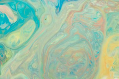 Soyut çok renkli sıvı arkaplan. Soyut mürekkep tasarımı şablonu karışık doku arkaplanı. Psikedelik çok renkli desen. Akışkan sanat