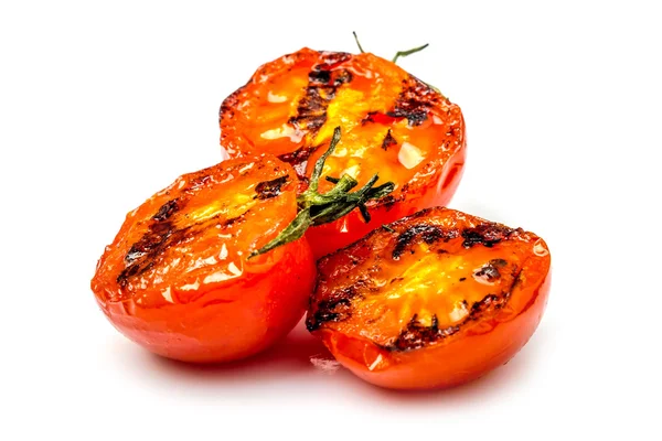 Tomates rouges grillées après la cuisson — Photo